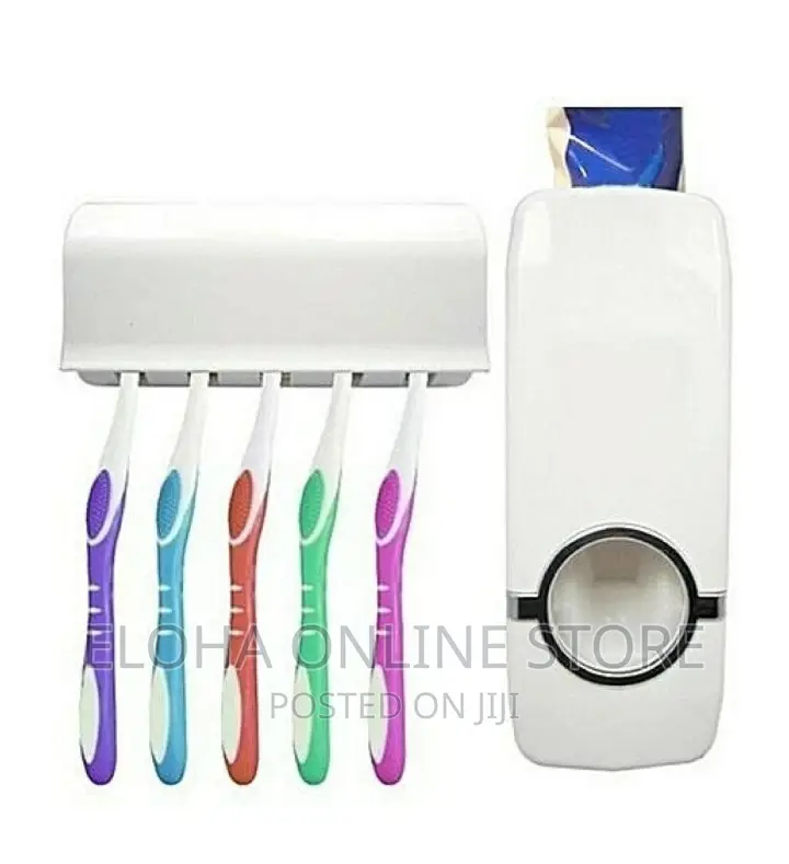 Plastic Automatic Toothpaste Dispenser (Toothbrush)