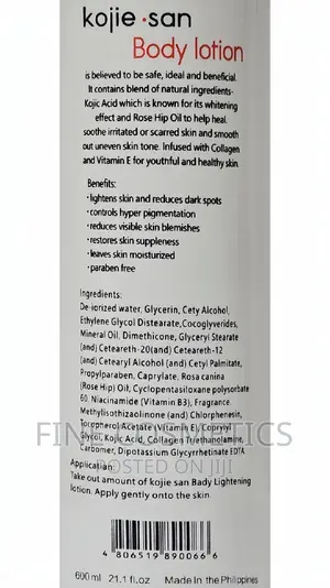 ORIGINAL Kojie San | Kojic Acid Skin Lightening Lotion. 600g