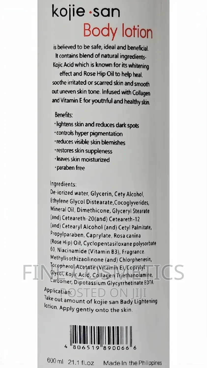 ORIGINAL Kojie San | Kojic Acid Skin Lightening Lotion. 600g