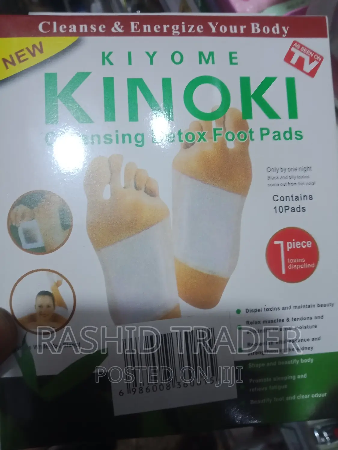 Kinoki Cleansing Detox Pads 10 Pieces