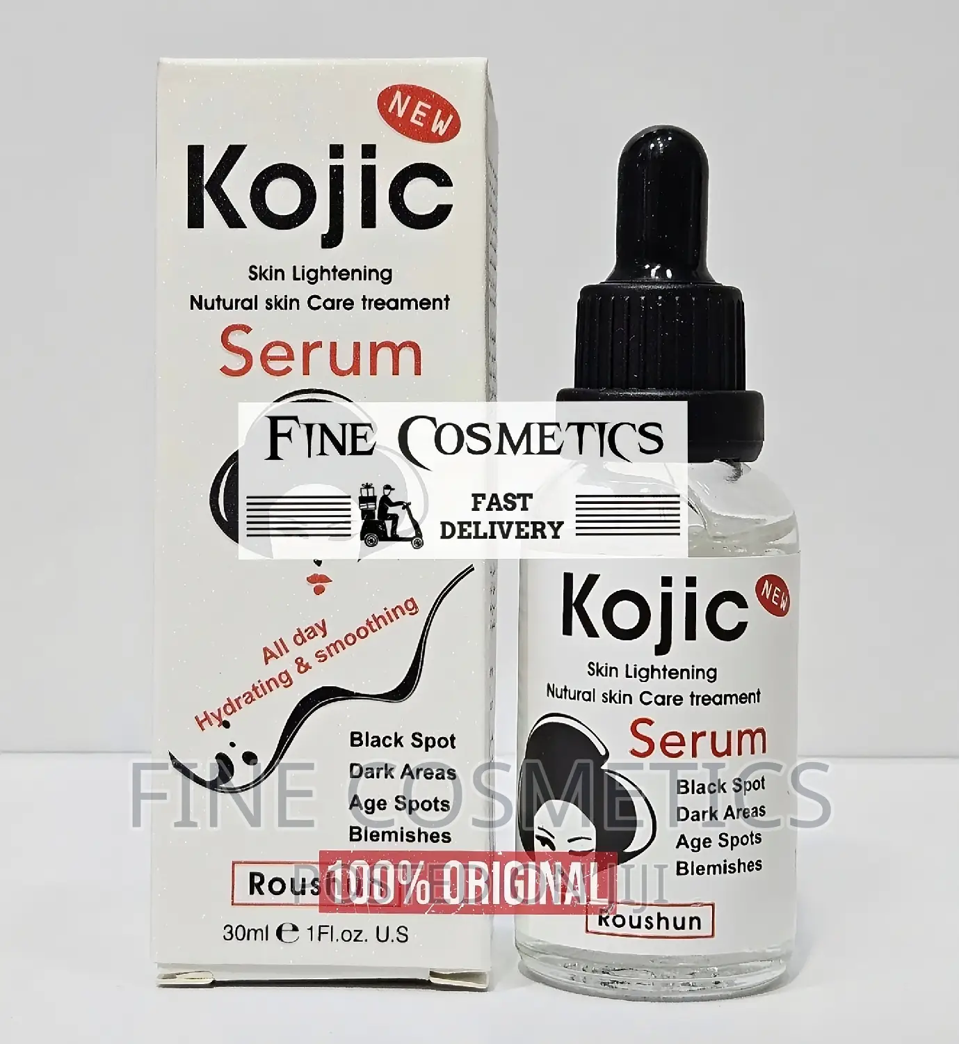 Kojie San Serum |Kojic Acid Natural Skin Lightening Darkspot