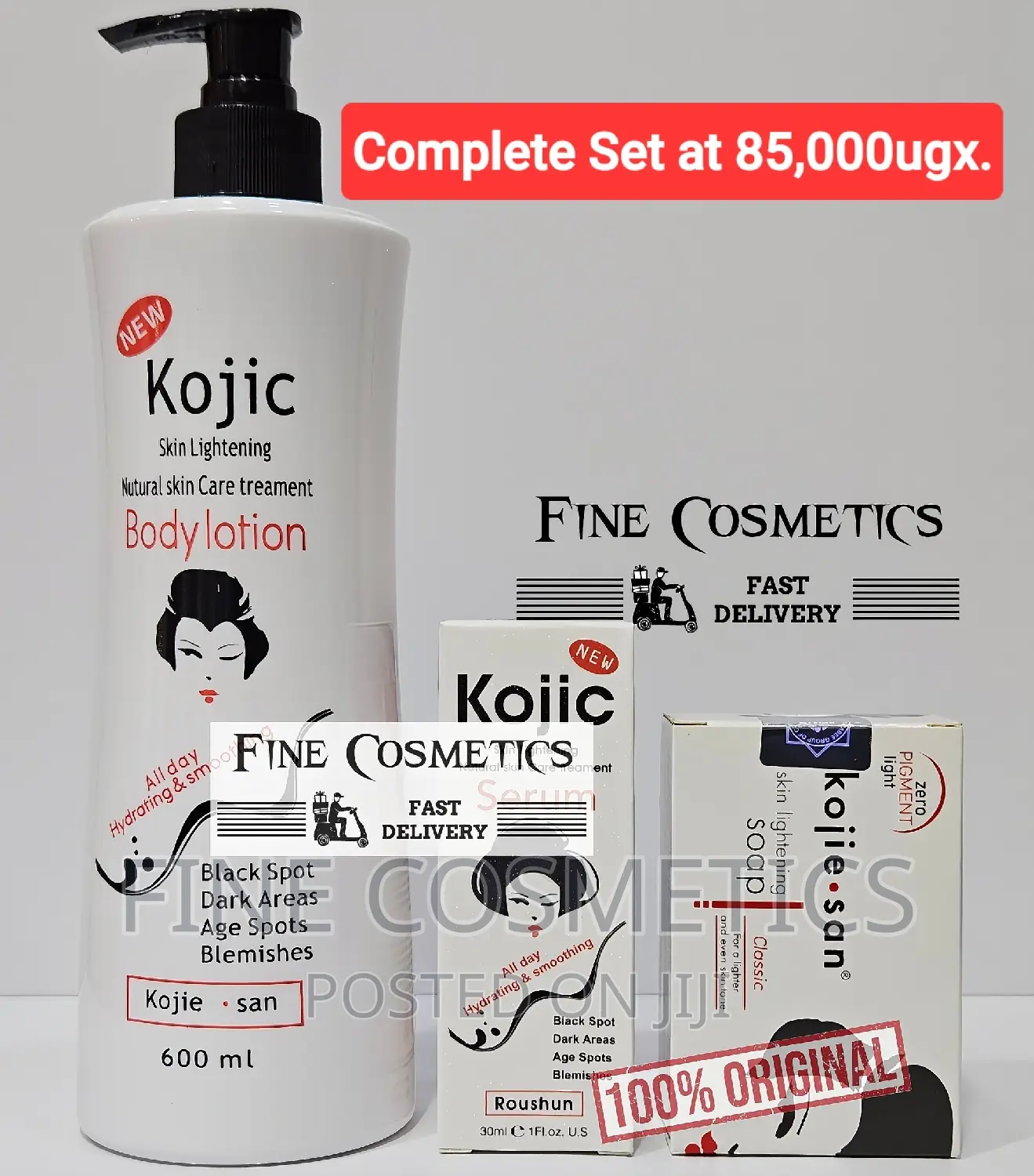 Kojie San Serum |Kojic Acid Natural Skin Lightening Darkspot