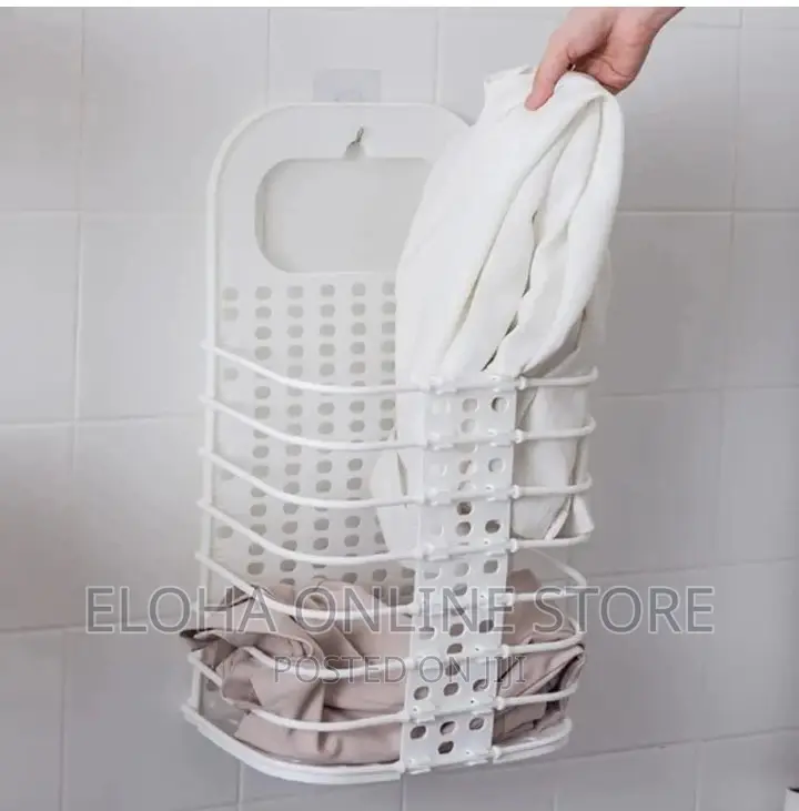Portable Foldable Hanging Laundry Basket