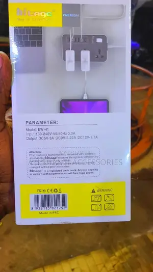 3.4A 3socket 6 USB Charging Ports
