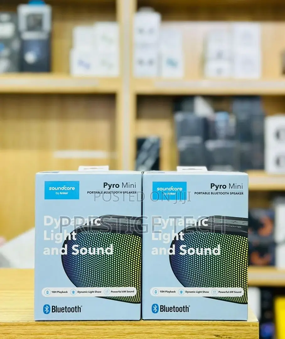 Anker Pyro Mini Bluetooth Speaker With Dynamic Lights