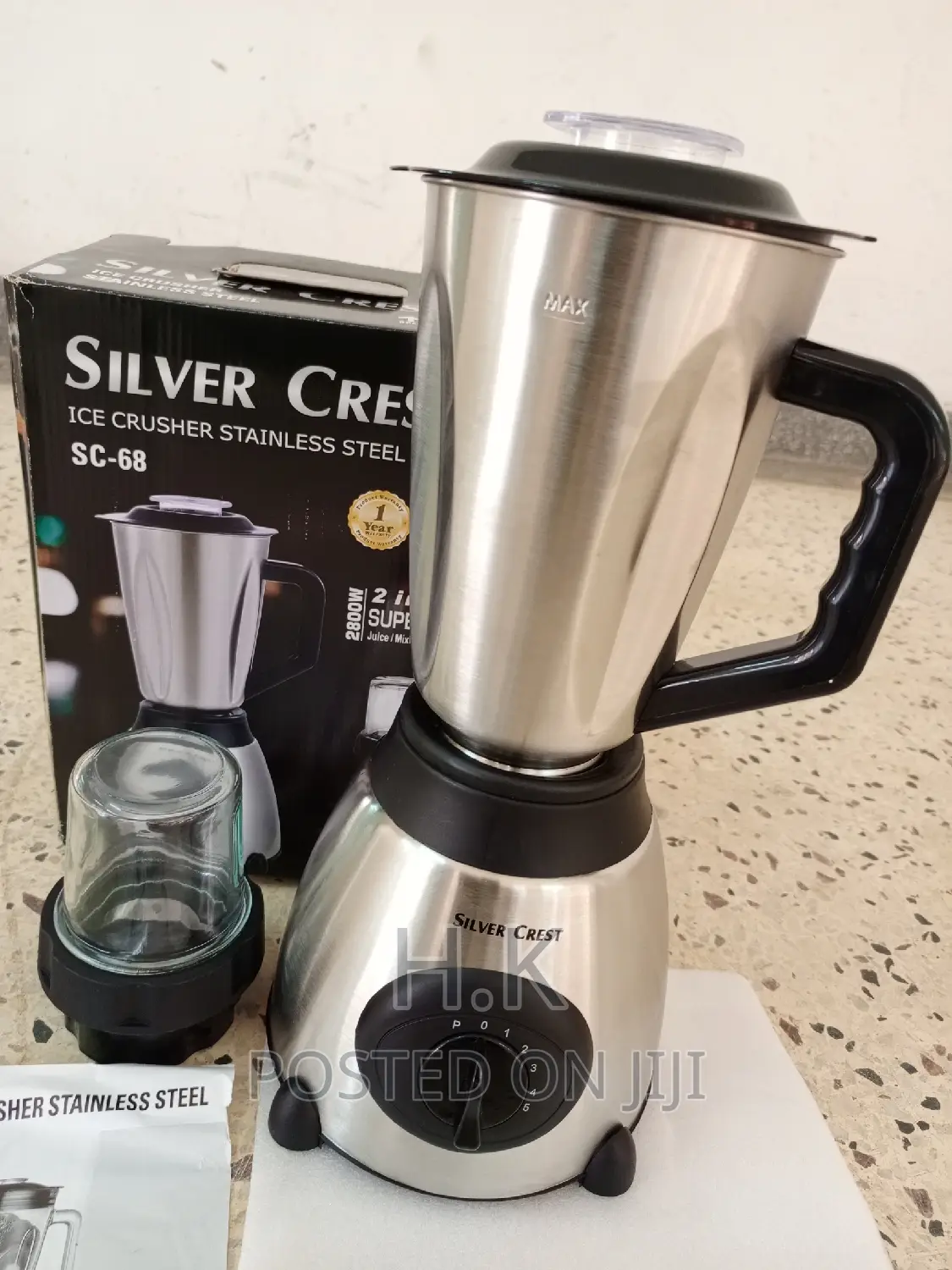 Silver Crest 2in1 Ice Crusher Blender