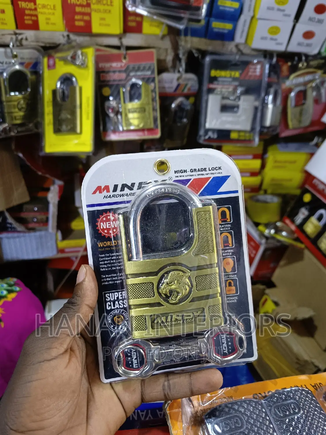 New Improved High Grade Padlock