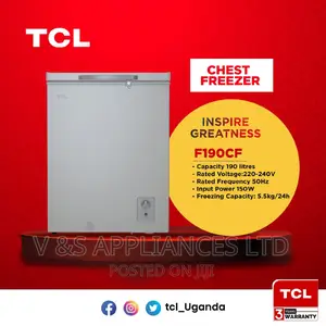 190L TCL Chest Freezer