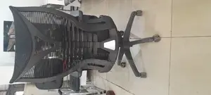 Office Ergonomic Chair With a Leg Rest and Back Reclining