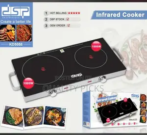 Electric DSP Double Infrared Cooker