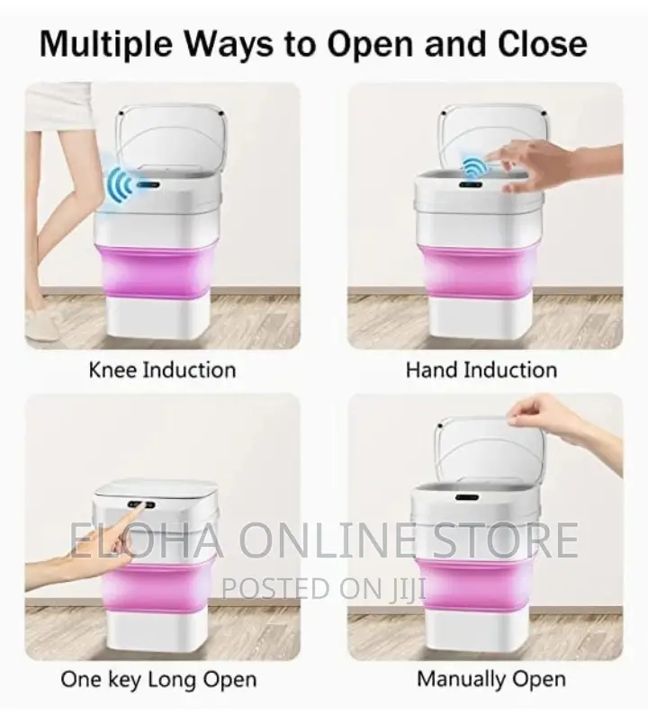 Foldable Sensor /Touch Free Waste Bin