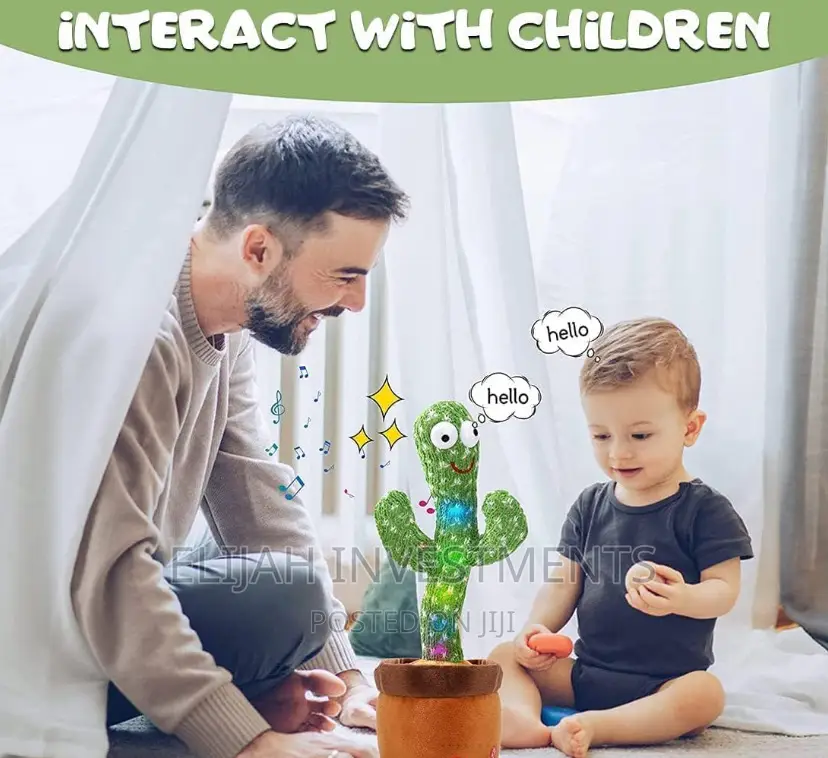 Electronic Dance Cactus Toy for Kids