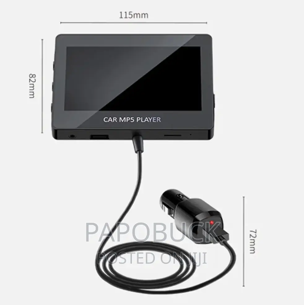Wireless Car Mp5 Player