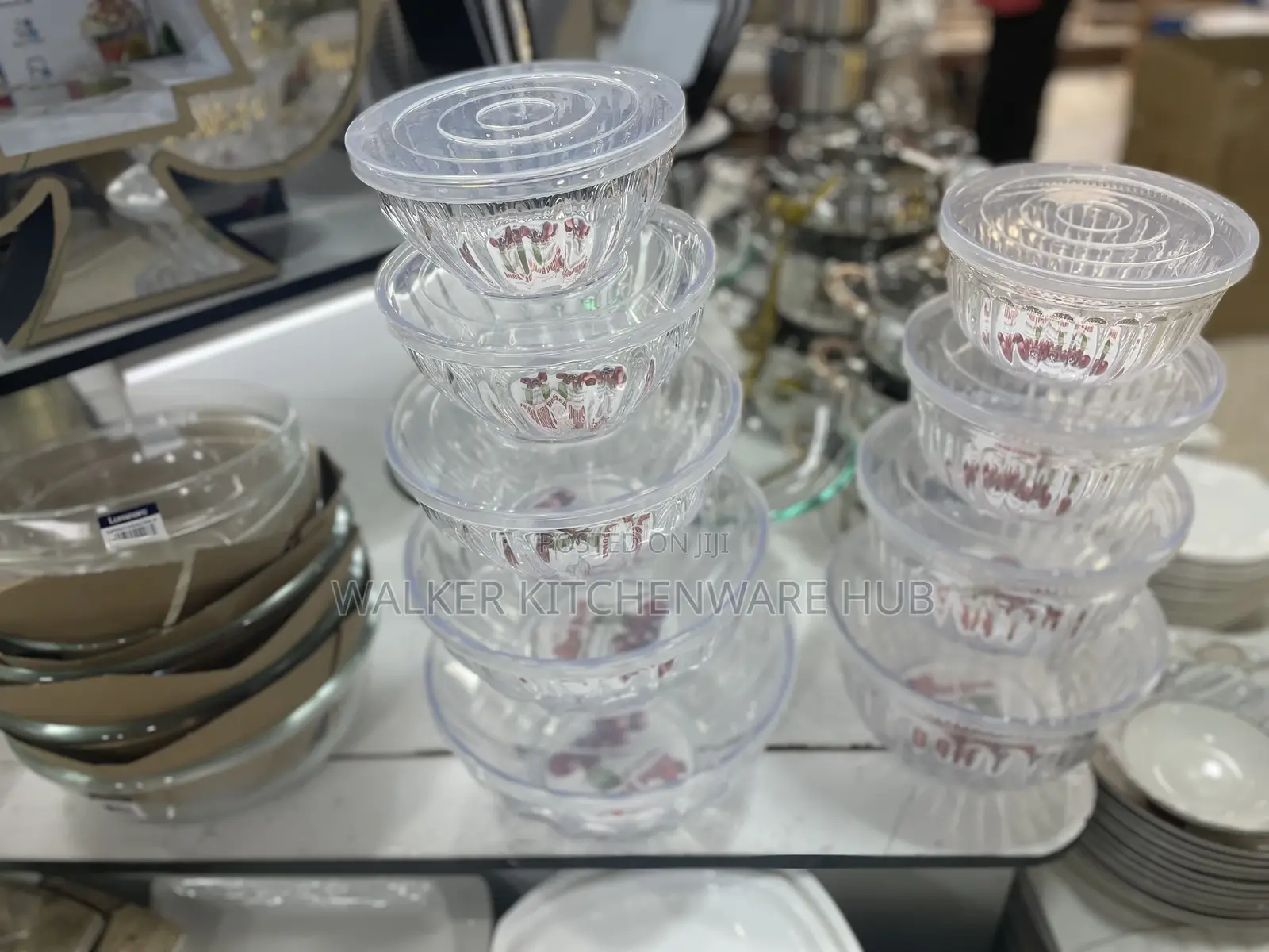 5pc Serving Melamine Dishes