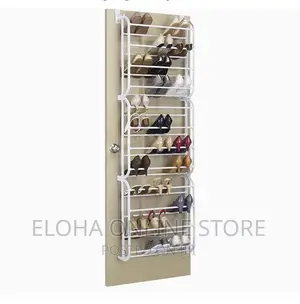 12 Tier Over the Door Shoe Rack