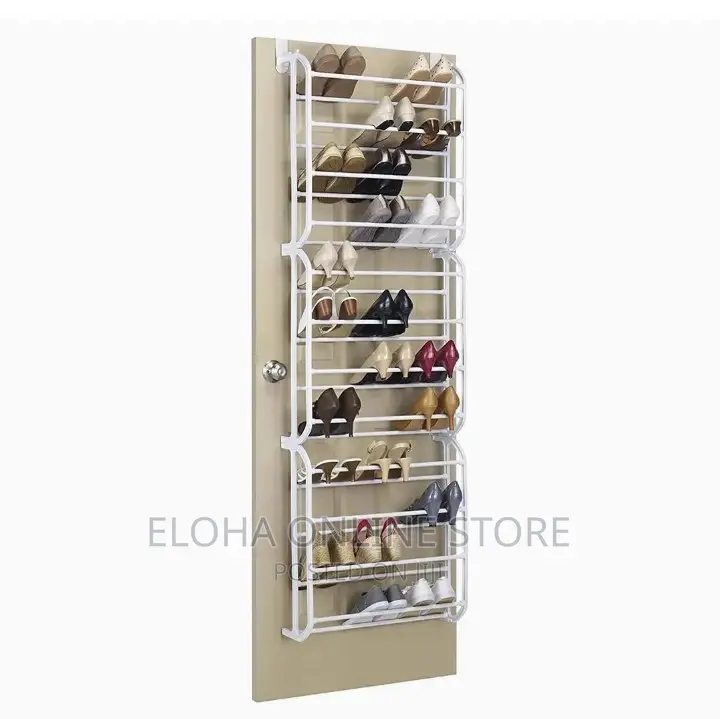 12 Tier Over the Door Shoe Rack