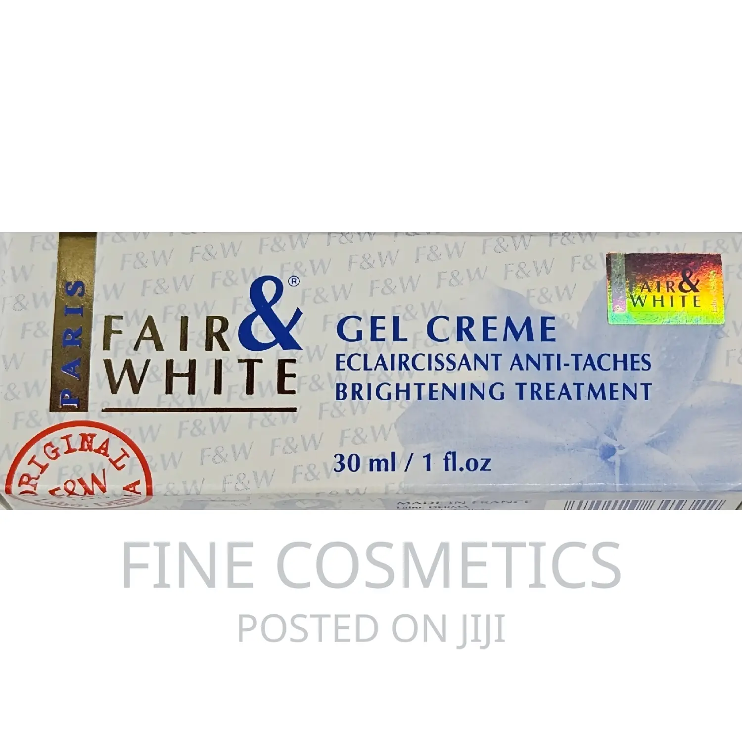 Fair and White Gel Creme Tube |Brightening Pigmentation Cure