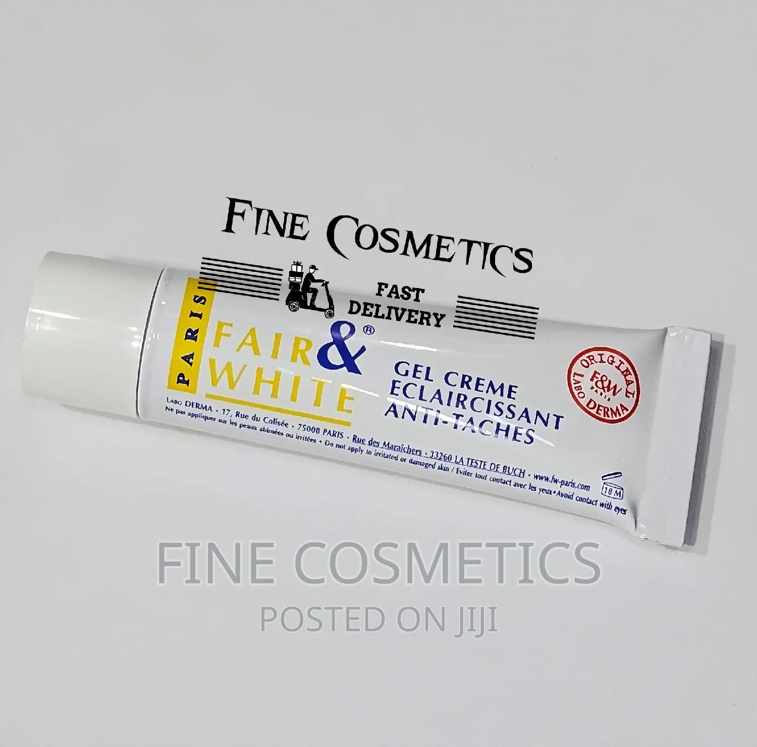 Fair and White Gel Creme Tube |Brightening Pigmentation Cure