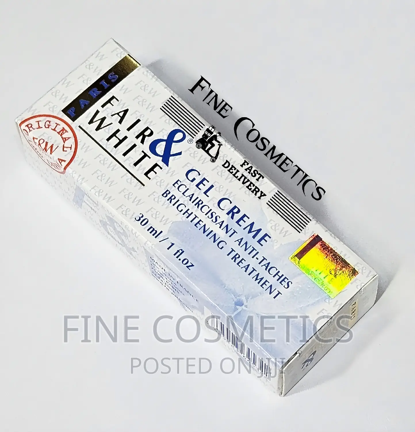 Fair and White Gel Creme Tube |Brightening Pigmentation Cure