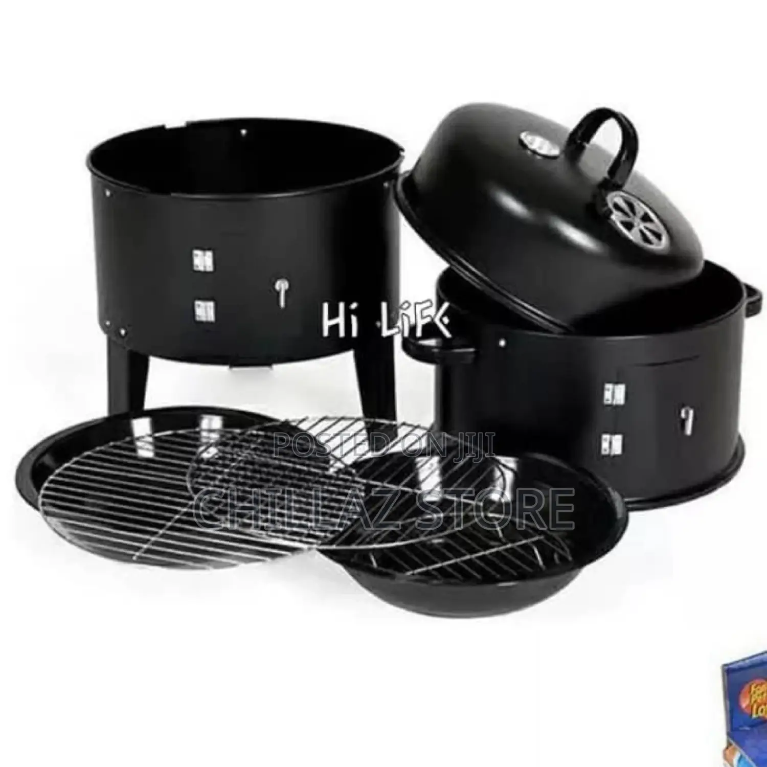 Round BBQ Grill.