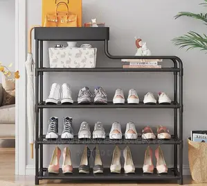Executive Multifunction Shoe Rack Organizer