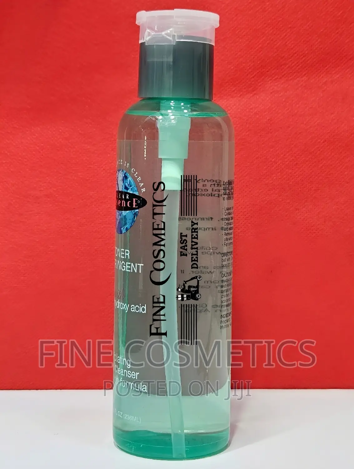 Clear Essence Toner Astringent | 2-in-1 Cleanser and Toner.