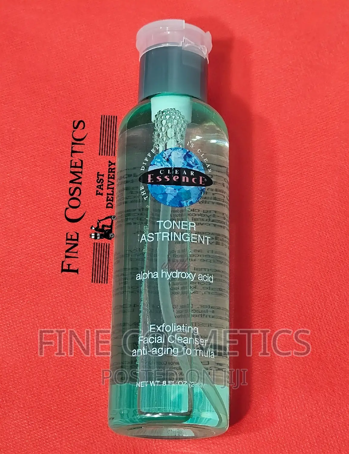 Clear Essence Toner Astringent | 2-in-1 Cleanser and Toner.