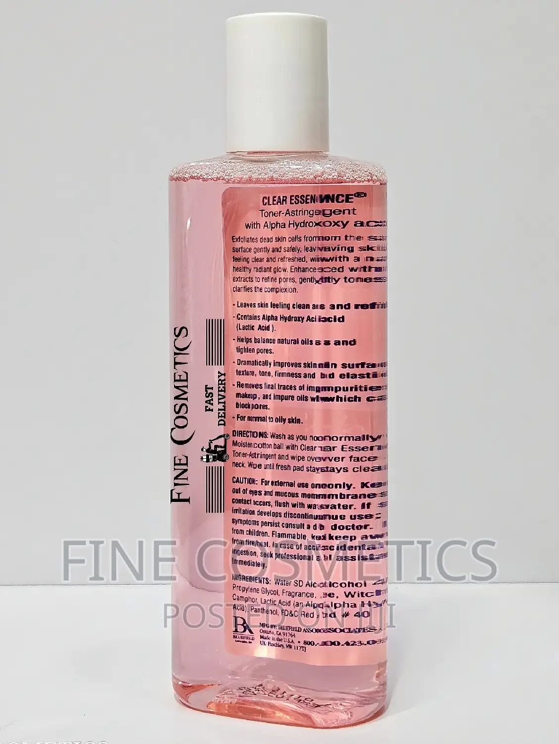 Clear Essence Toner Astringent | 2-in-1 Cleanser and Toner.