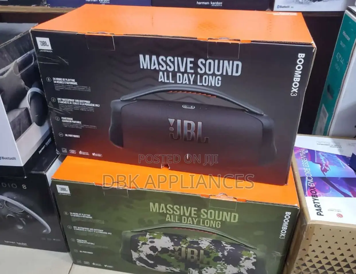 JBL Boombox3 Bluetooth Speakers Original