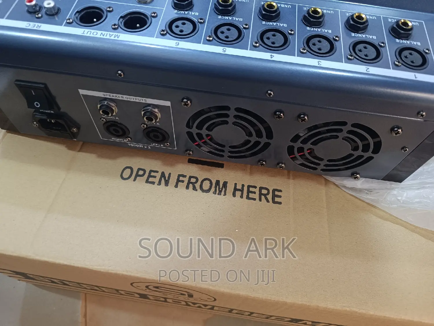Amp Mixer 6 Channels