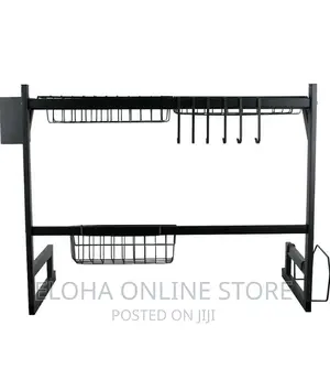 2 Tier Stainless Steel Kitchen Shelf Organizer