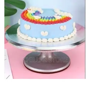 Stainless Steel Cake Turntable.