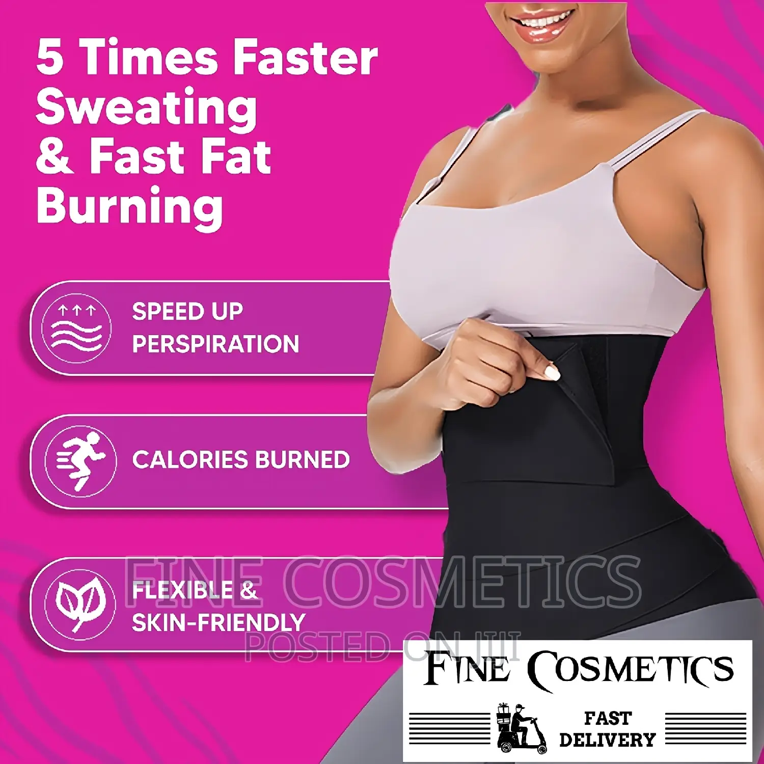 Waist Trainer Belt |Body Shaper Wrap Garter Belly Fat Burner