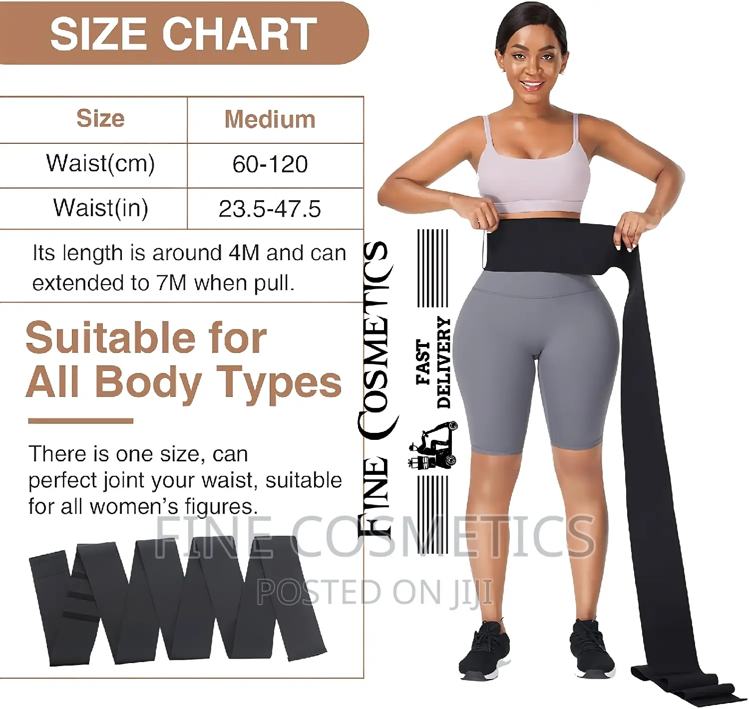 Waist Trainer Belt |Body Shaper Wrap Garter Belly Fat Burner