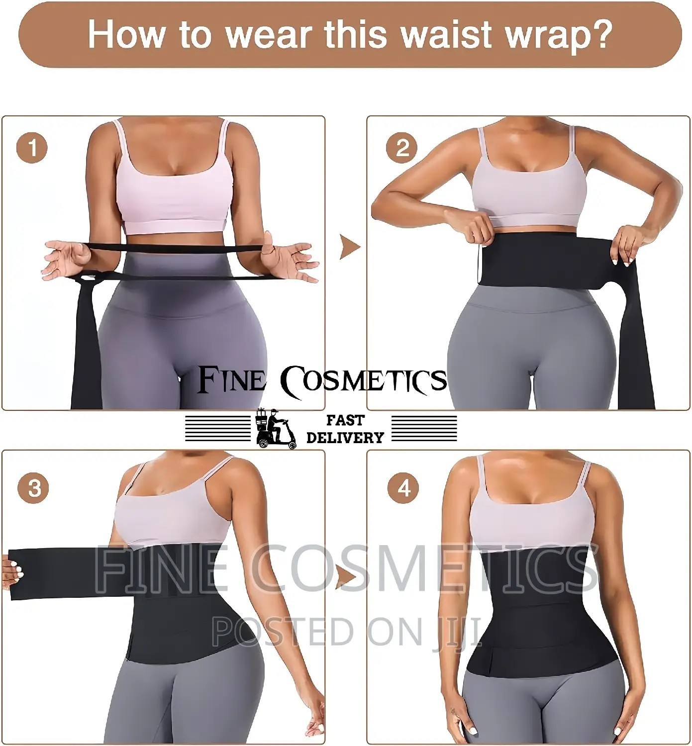 Waist Trainer Belt |Body Shaper Wrap Garter Belly Fat Burner