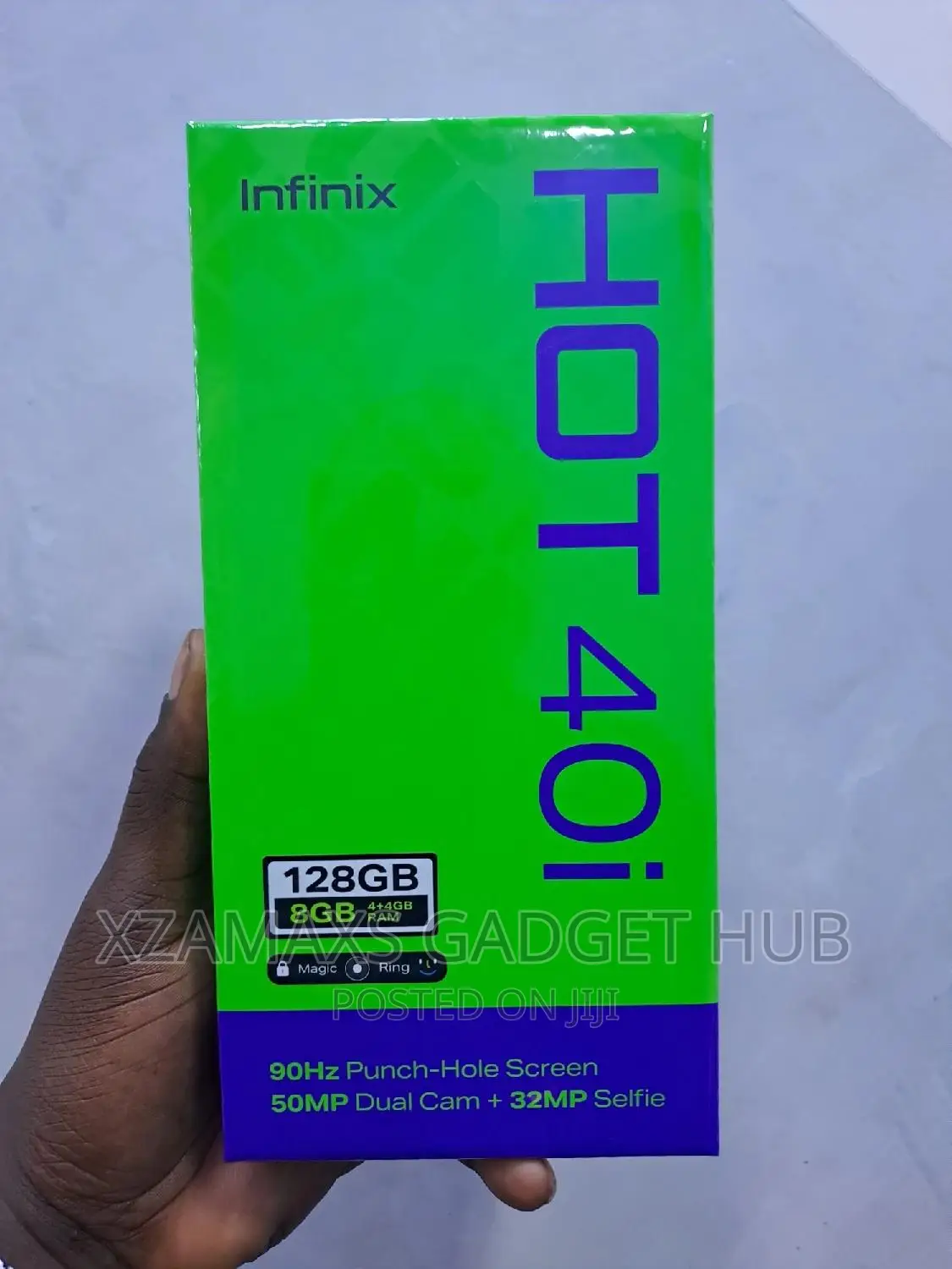 New Infinix Hot 40i 128 GB Black