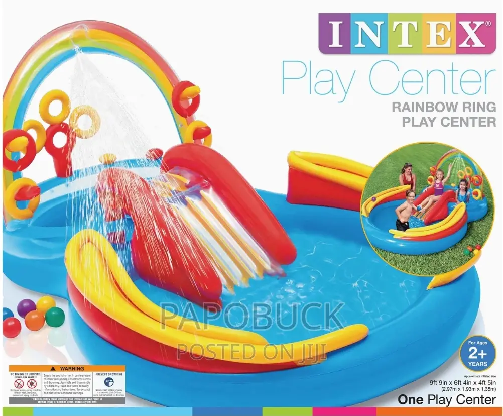 Intex Rainbow Kids Swimming Pool