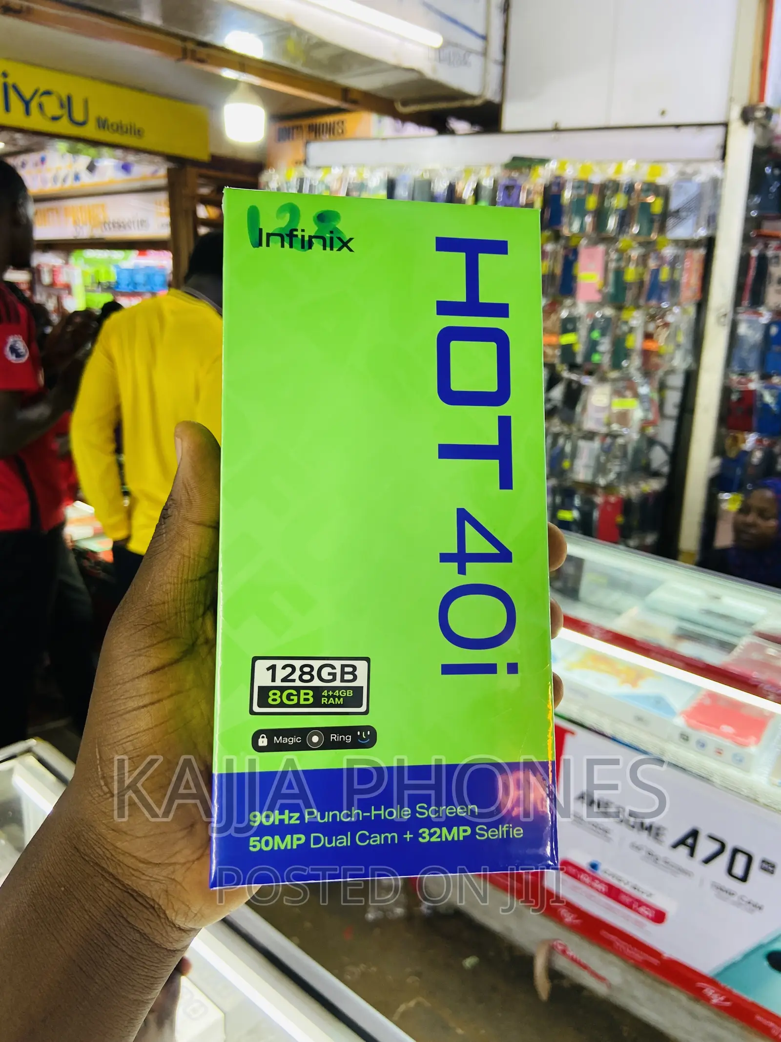 New Infinix Hot 40i 128 GB Black