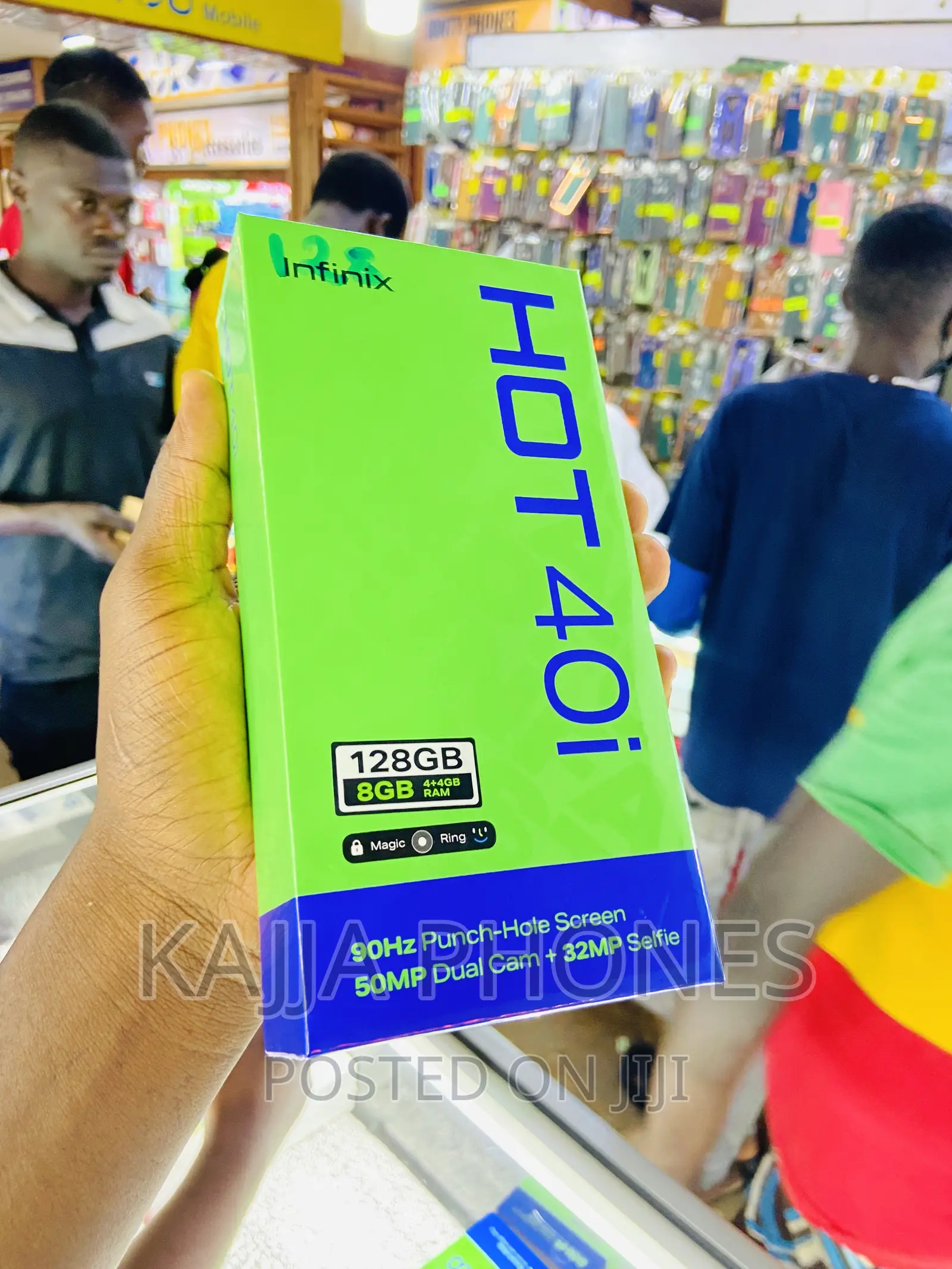 New Infinix Hot 40i 128 GB Black