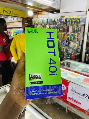 New Infinix Hot 40i 128 GB Black