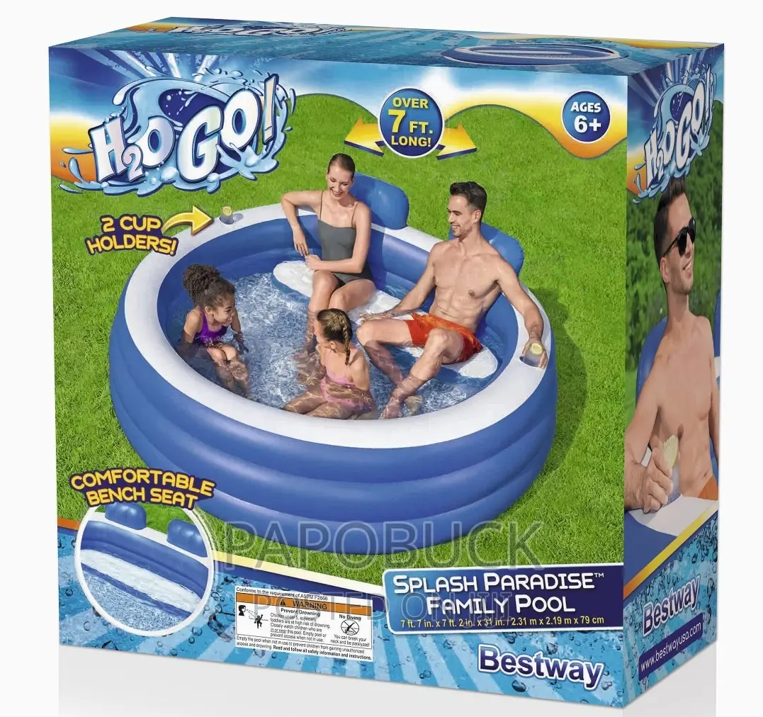 7 Feet Long Inflatable Swimming Pool