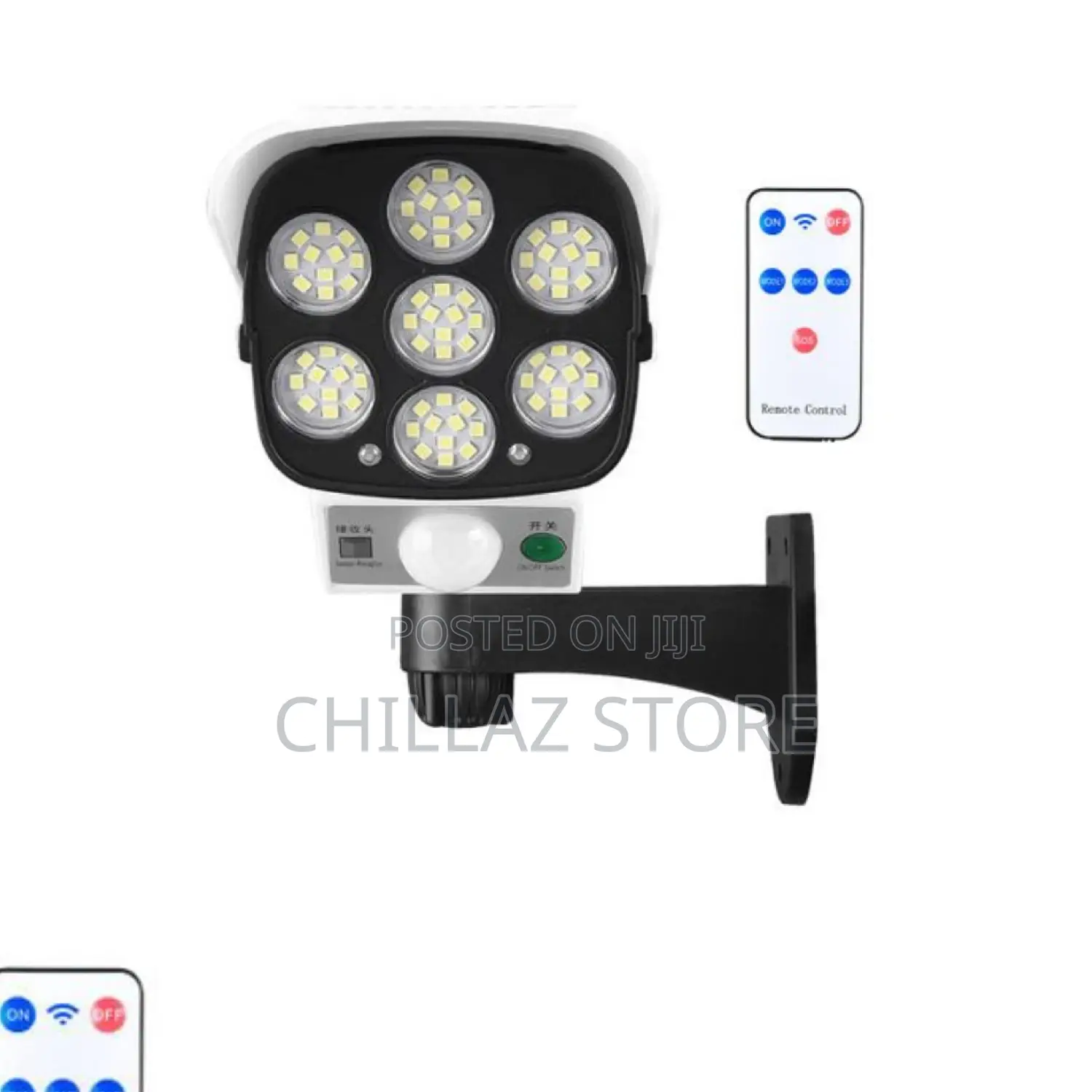 Solar Street Monitoring Light.