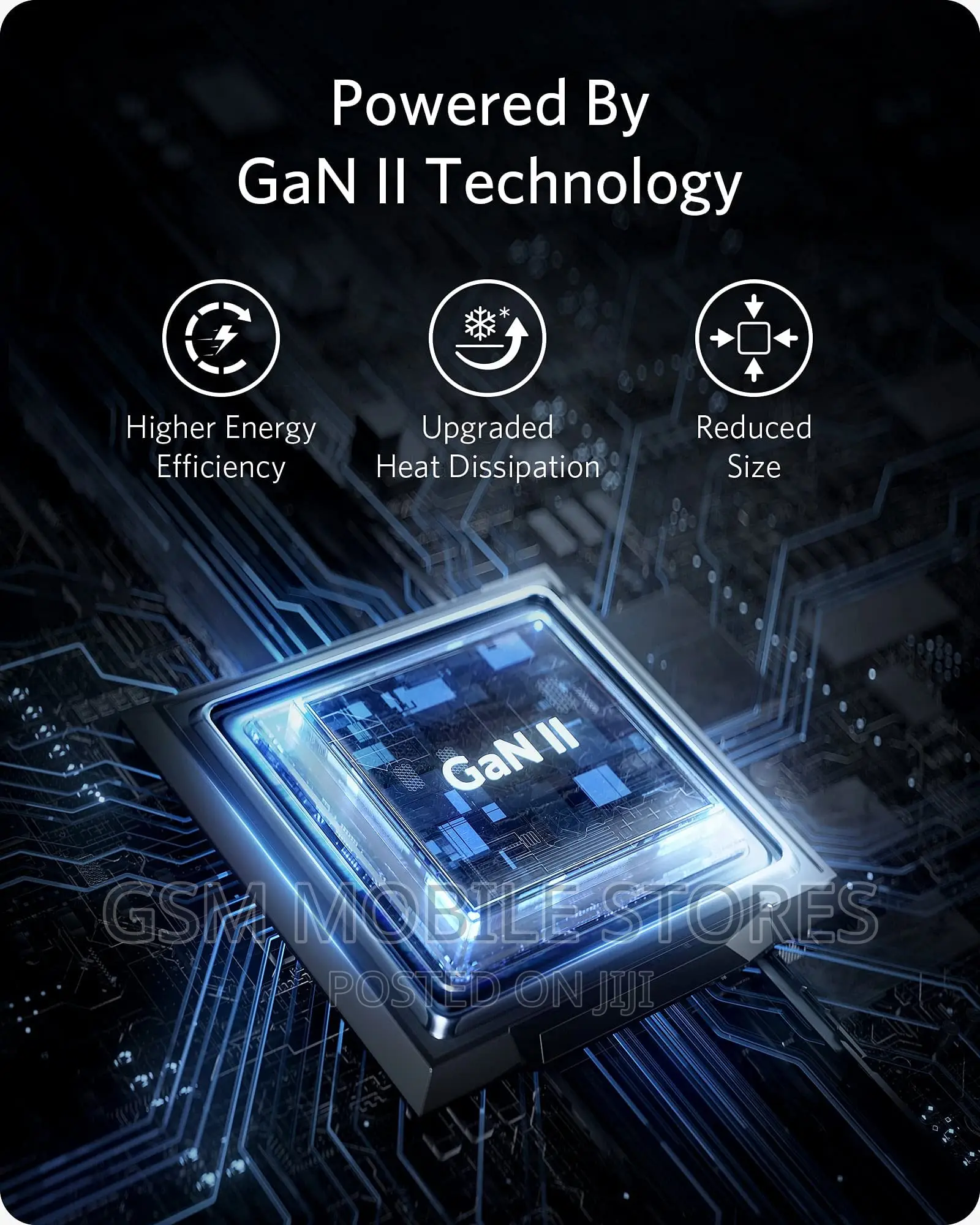 Anker Gan II Nano 65W, Fast Charging Adapter for Laptops