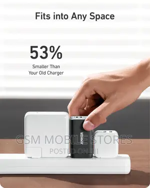 Anker USB C Adapter 735 Nanoii65w, 3-Port Fast Phons/Laptops