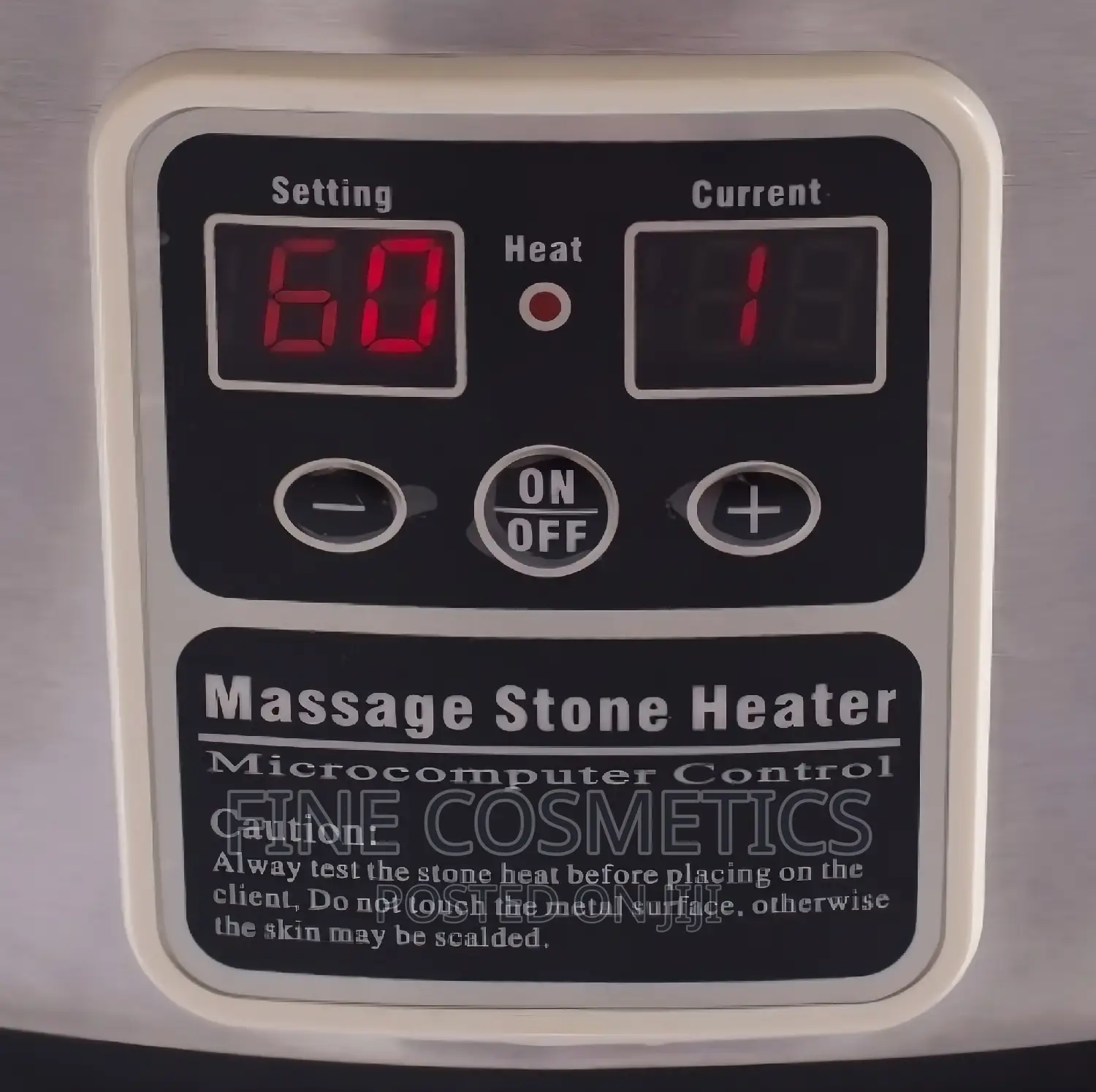 Massage Hot Stone Heater, Empty Digital Stone Warmer Stove.