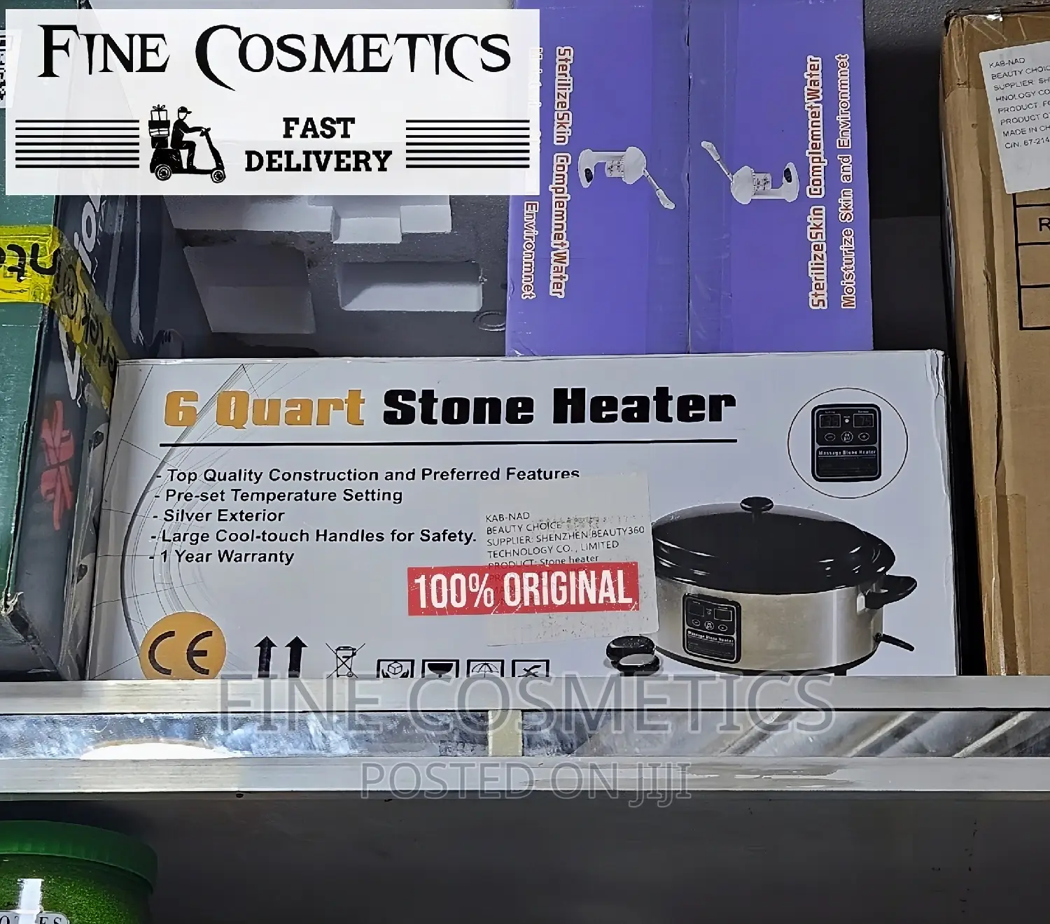 Massage Hot Stone Heater, Empty Digital Stone Warmer Stove.