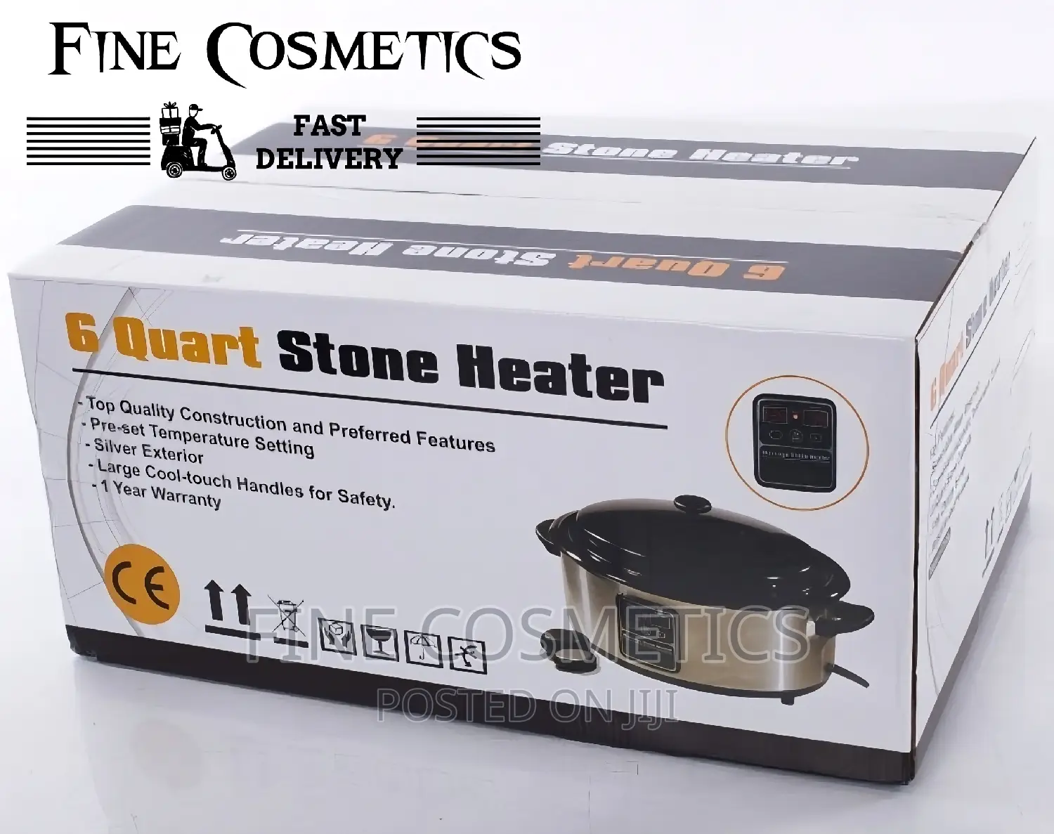 Massage Hot Stone Heater, Empty Digital Stone Warmer Stove.