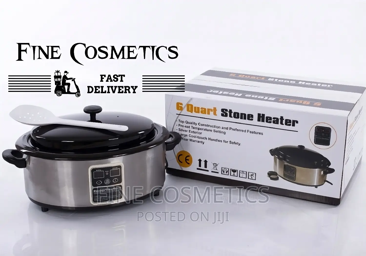 Massage Hot Stone Heater, Empty Digital Stone Warmer Stove.