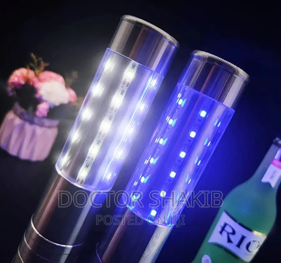Wine Bottle Service Sparkler Light Strobe Baton