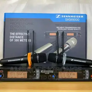 Sennheiser SKM9000 Digital Black Wireless Microphone System.